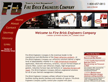 Tablet Screenshot of firebrickengineers.com